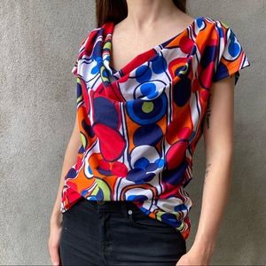 Versace Sport cowlneck tee M